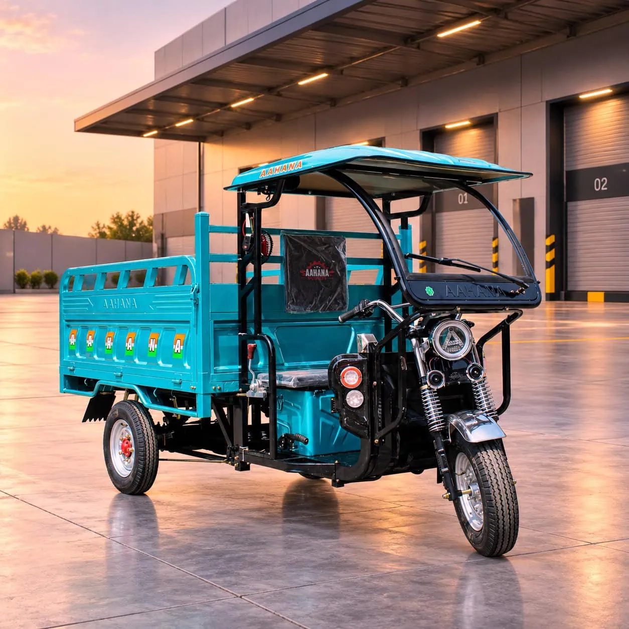 aahana-maxi-plus-teal-at-warehouse-sunset-8102